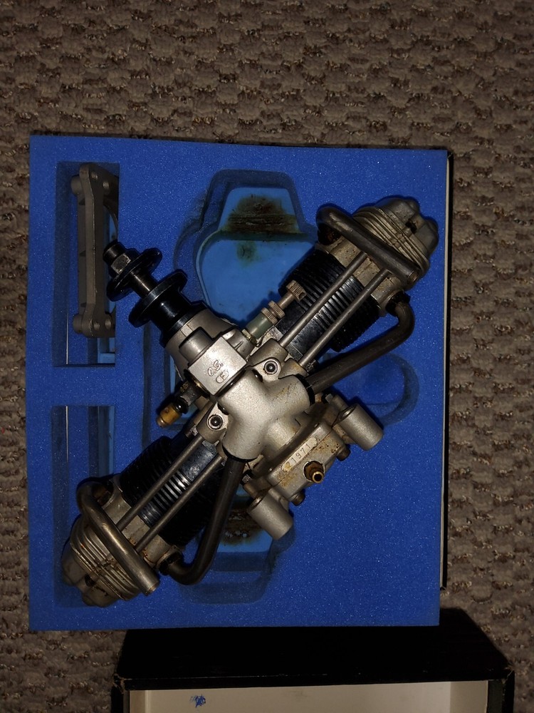 OS FT 120 Twin Gemini Glow Engine