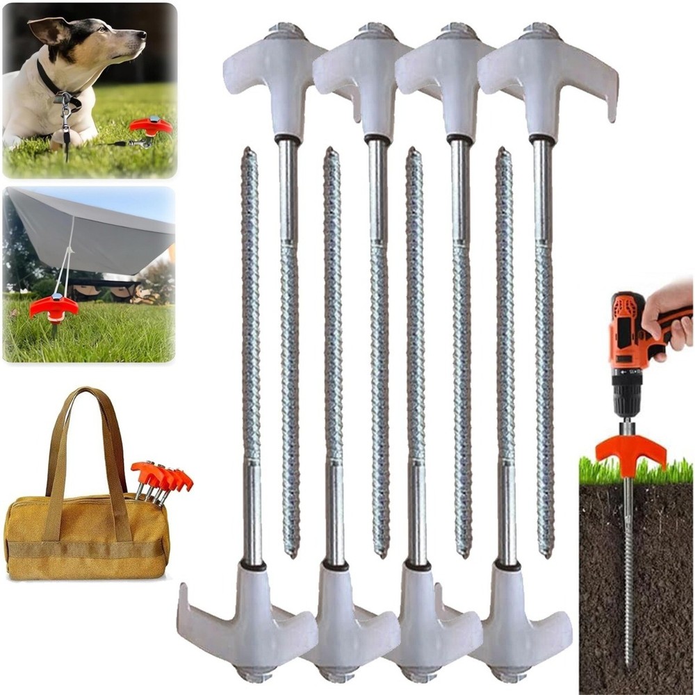 Enjoy A Worry Camping Experience Strong 8 Tent Anchoring Solution