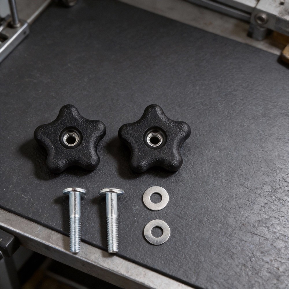 2 Pack For Toro Lawnmower Handle Knobs with Washer and Bolt Replacement Set