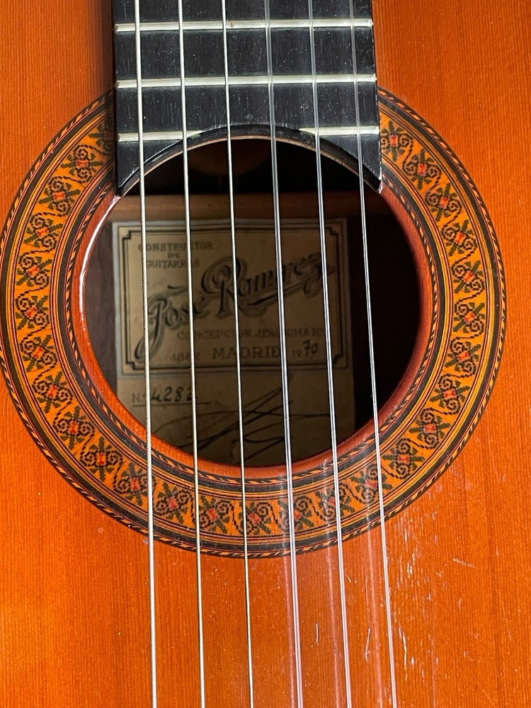 Jose Ramirez 1a classical guitar 1970 A.C. w/case