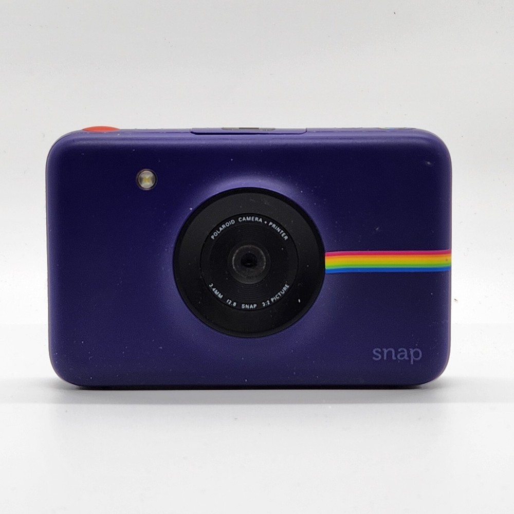 Polaroid Snap Instant Digital Camera w built-in printer READ