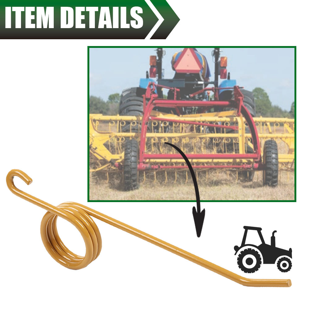 25 PACK HAY RAKE TEETH FITS FOR NEW HOLLAND 55 56 57 256 258 259 260 TINES