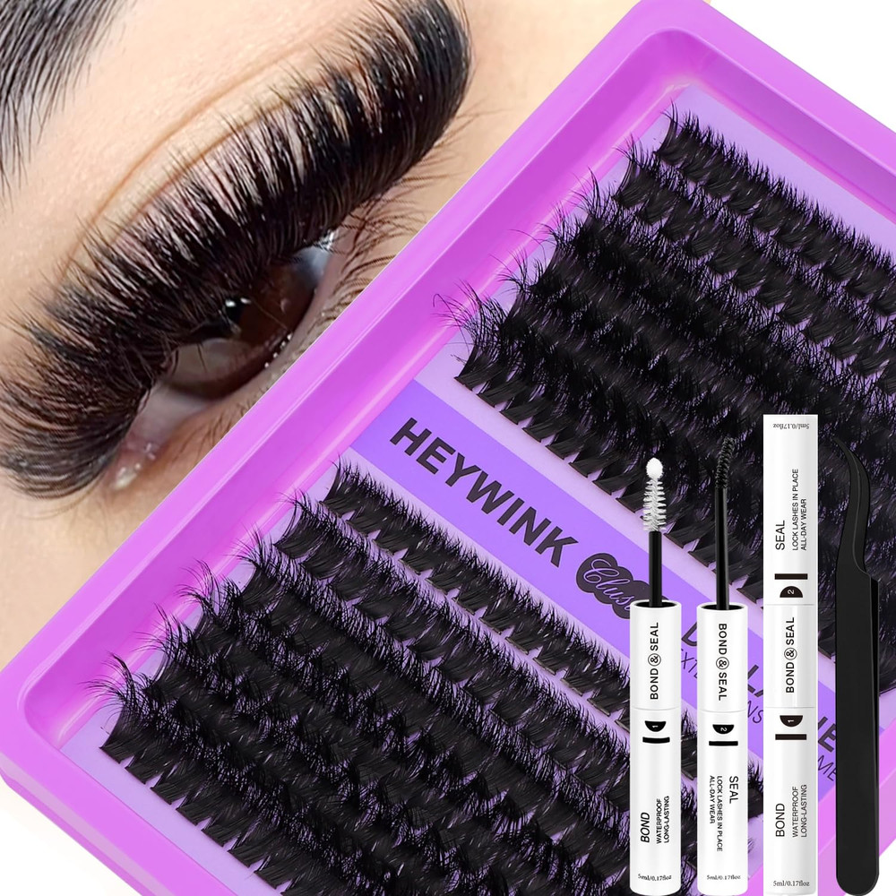 Professional Lash Cluster Kit - 80D & 100D Individual Extensions 10-18mm