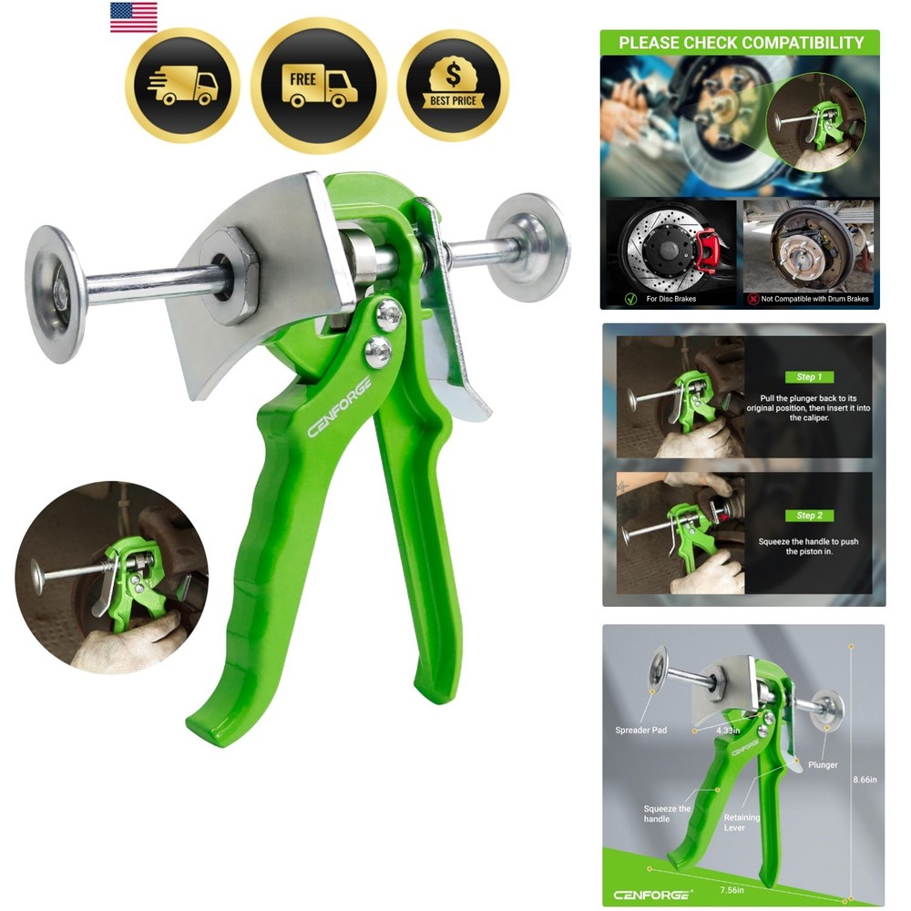 Brake Pad Caliper Spreader Tool for Disc Brake Systems Quick Installation