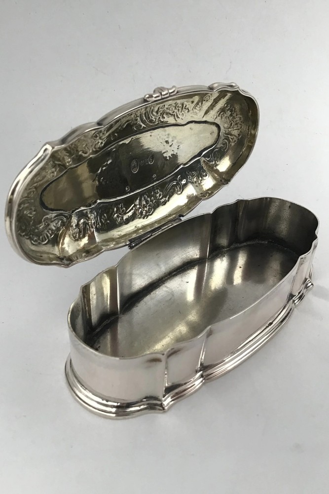 A Michelsen Silver (Snuff) Tin 1897