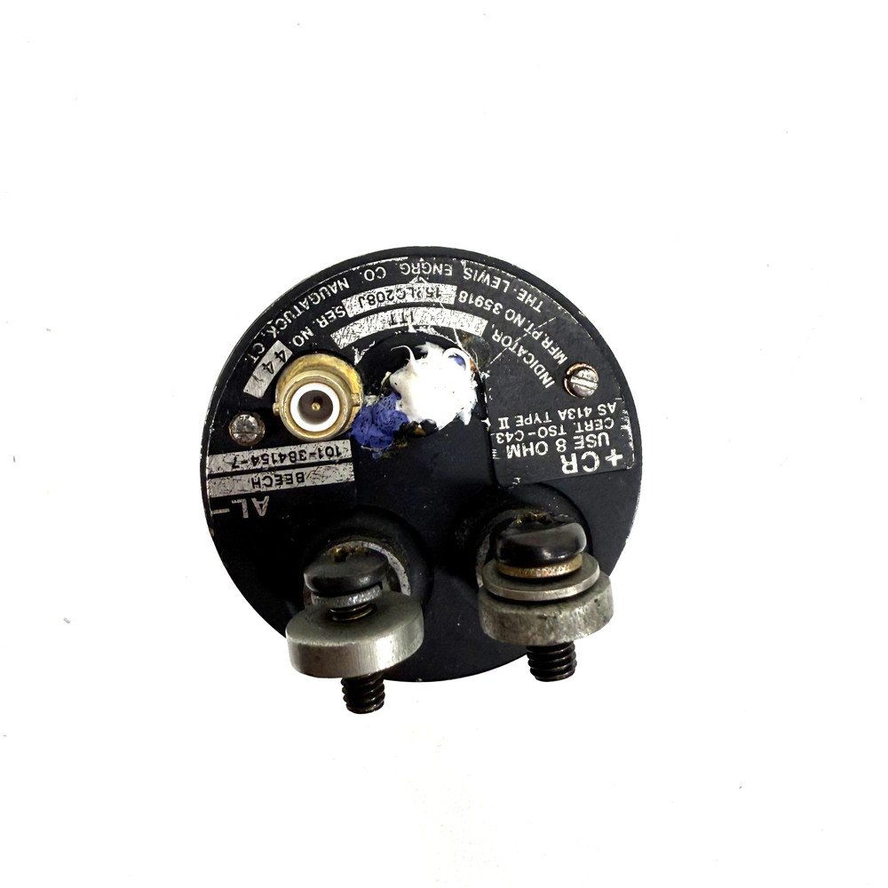 P/N: 101-384154-7 BEECHCRAFT ITT INDICATOR