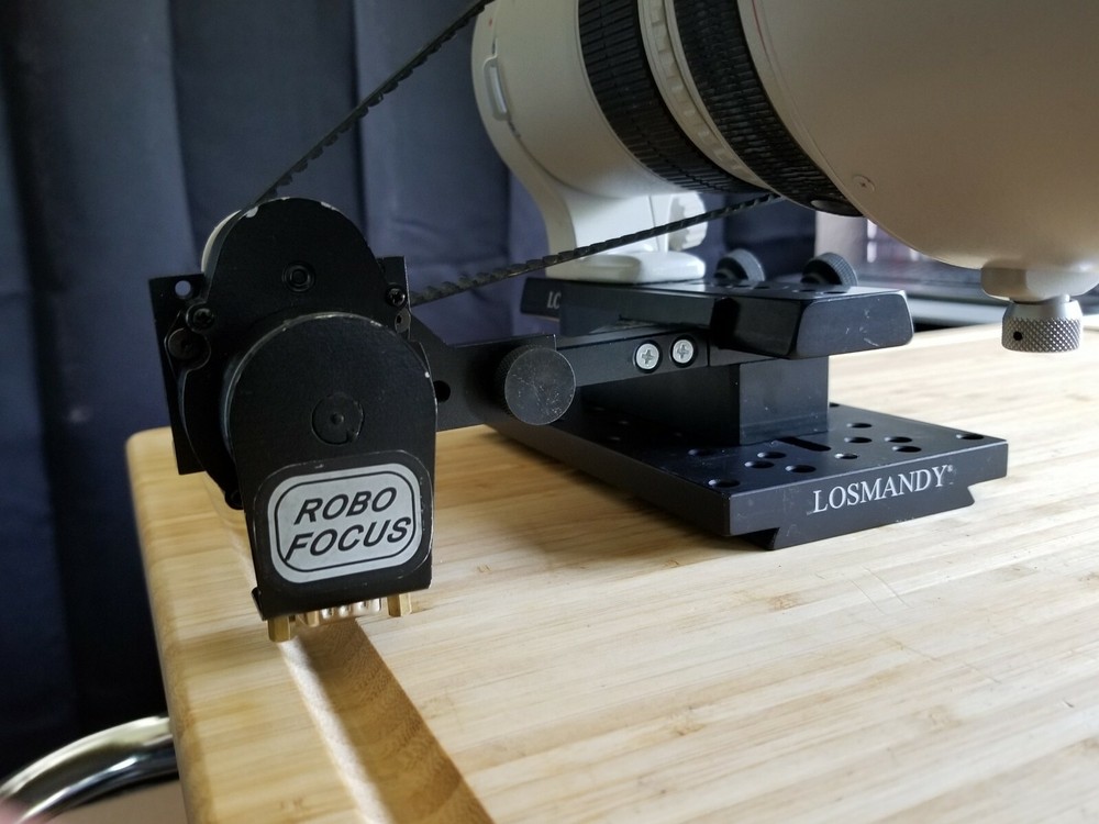 IDEA Eng Focusmate camera focusing platform with RoboFocus attachment kit.