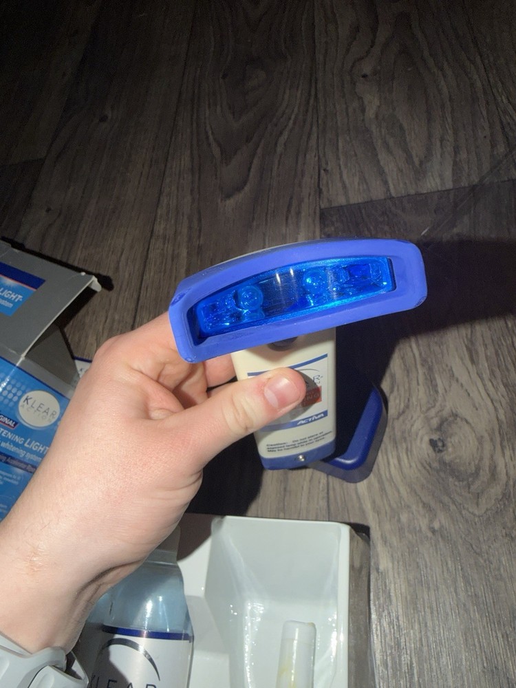 Klear Action The Original Activating Whitening Light System - Tested & Working