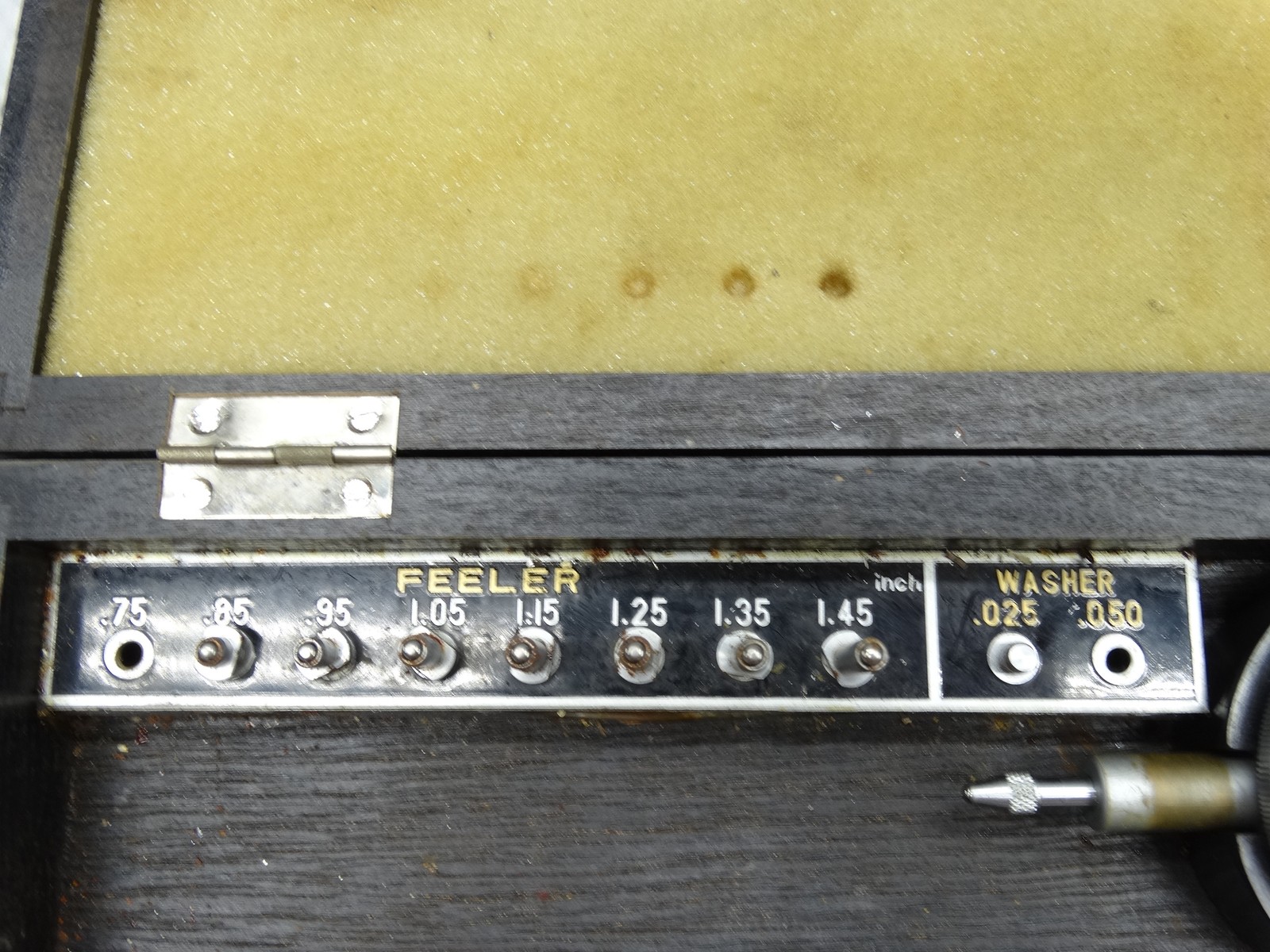 FOWLER Precision Bore Gauge .75in -1.50in Set with Dial Gage Japan