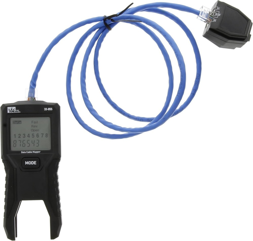 Ideal Electrical 33-855 Data Cable/RJ45 LCD Wiremapper