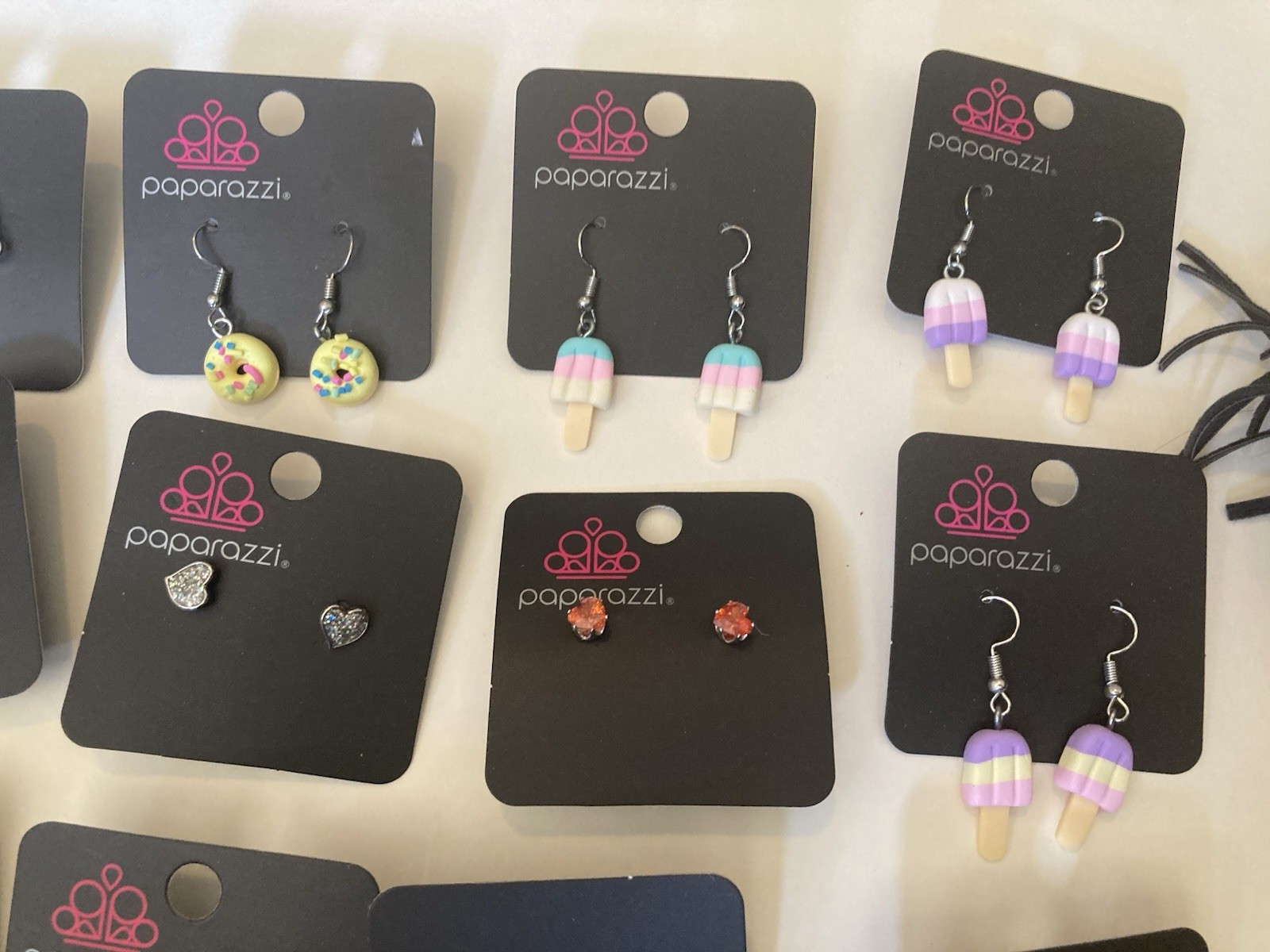 Paparazzi Kids Jewelry Mixed Lot of 27 Plus Keychain New