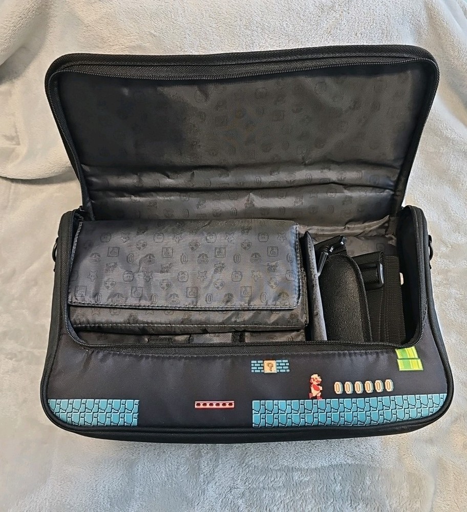 Nintendo Switch Super Mario Bros Soft Case - Power A Everything Messenger Bag