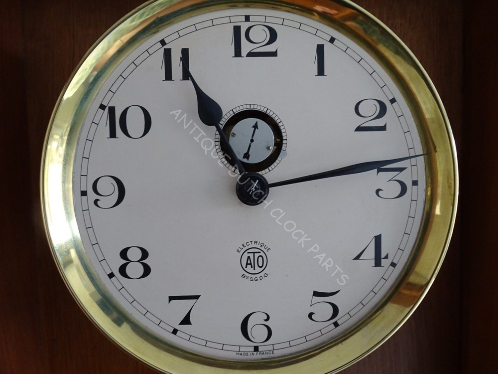 EXCEPTIONAL ART DECO ATO ELECTRIC WALL CLOCK