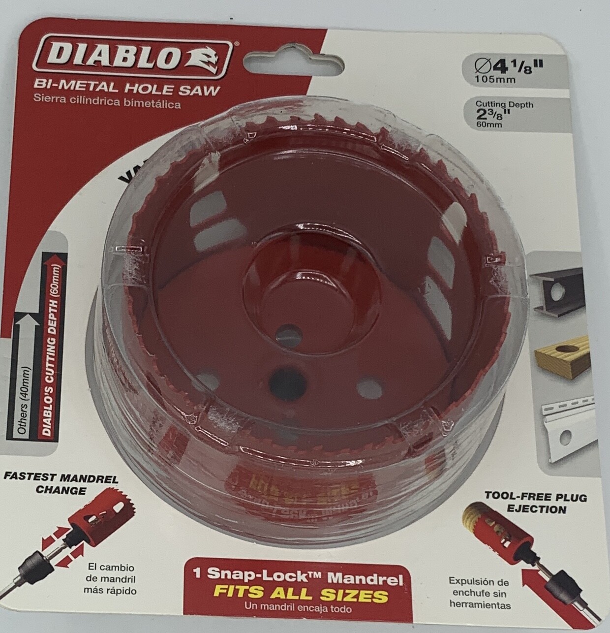 Diablo DHS4125 4-1/8" Bi-Metal Hole Saw