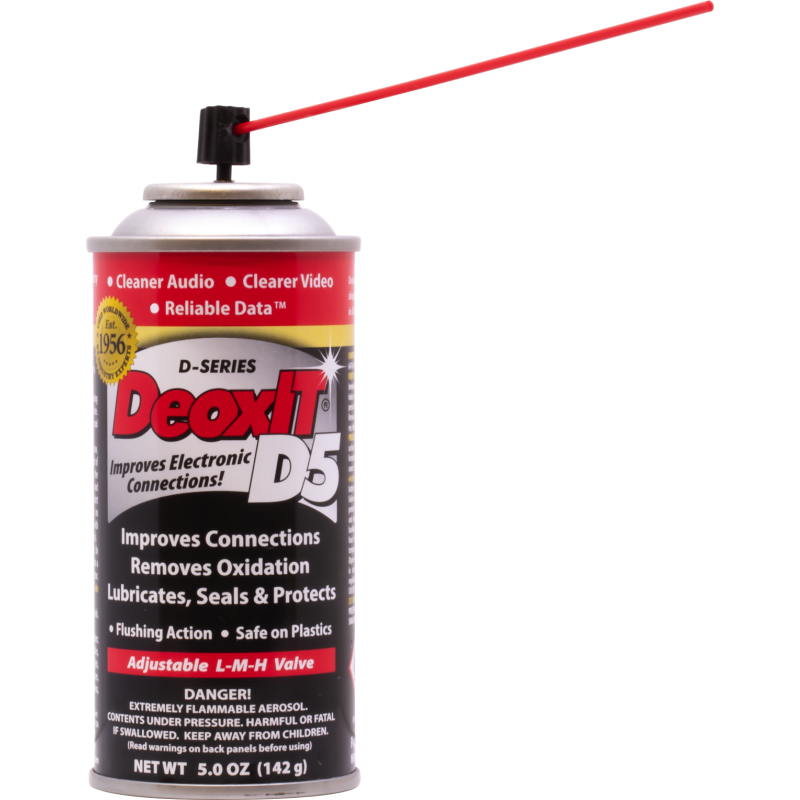 DeoxIT®, Caig, D5 Spray, Low-Medium-High Spray