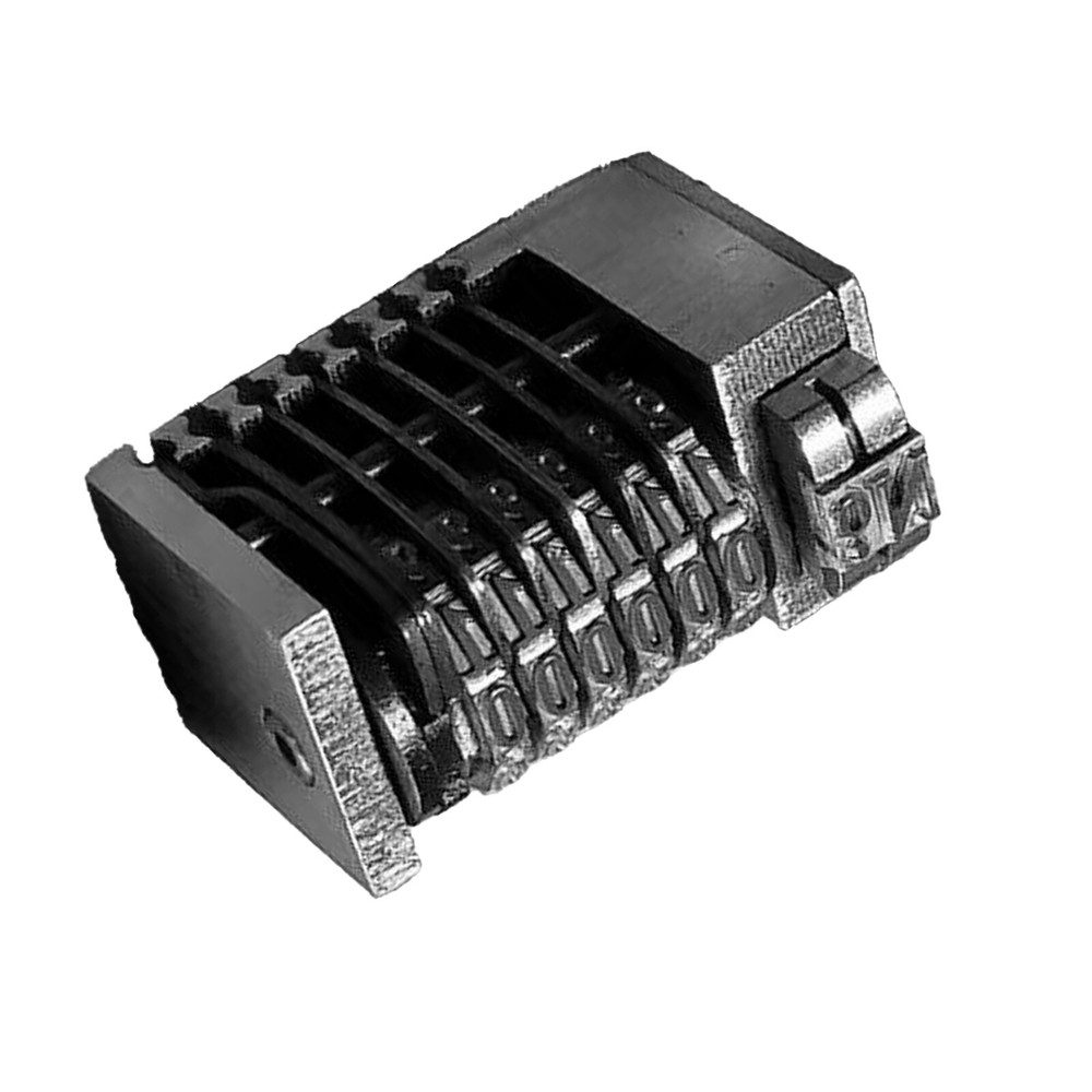 4X8 6Digit Roman Backward Printing Machine Mini Small Printer Numbering Machine