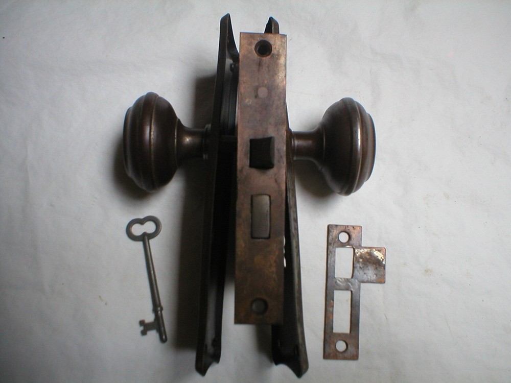 Antique Victorian Era Door Hardware