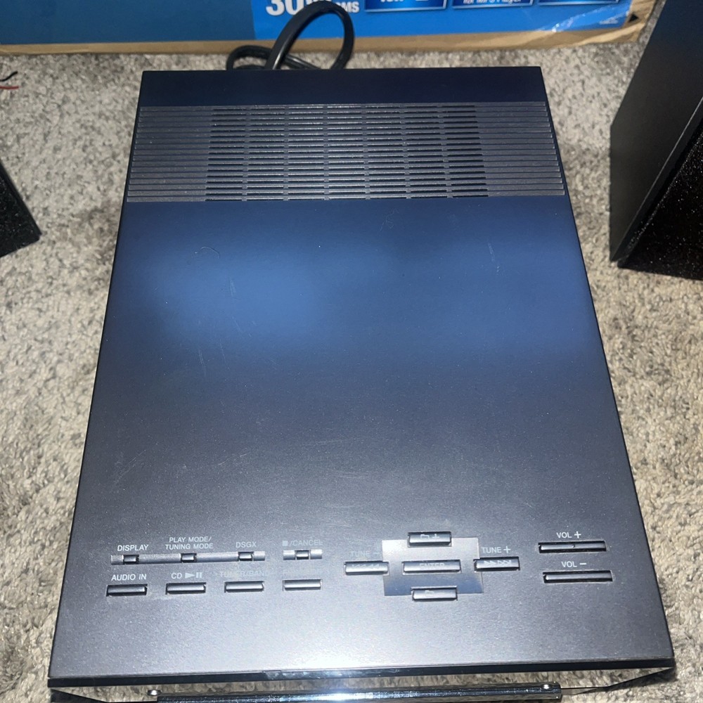 Sony CMT-BX1 Micro Hi-Fi Component System CD Player, AM/FM Display Unit READ