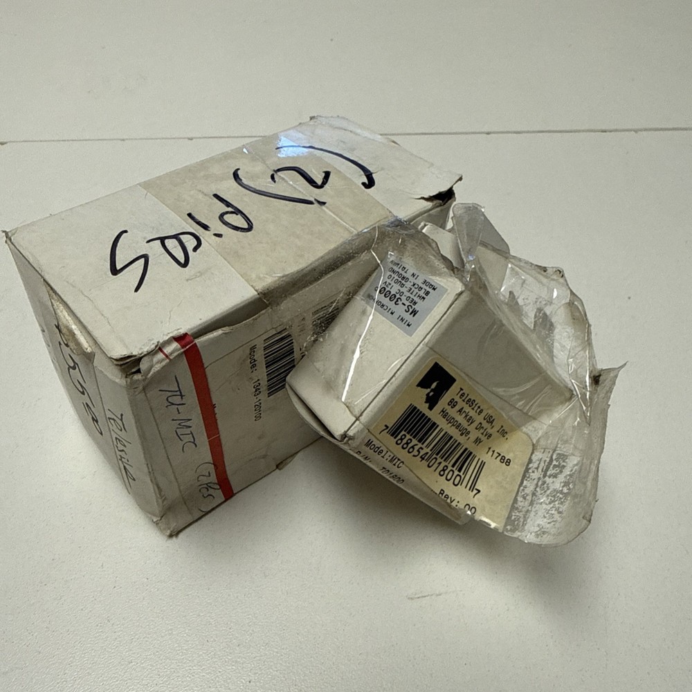 Telesite Power Supply & Mini Microphone mic 12vdc-ps