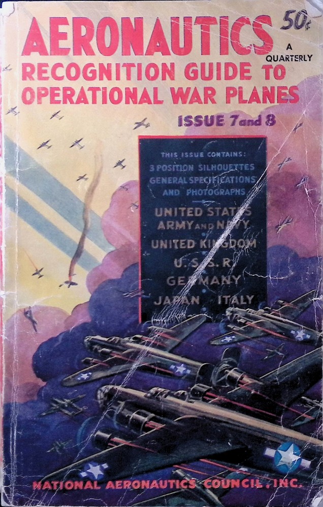 Vintage Aeronautics Recognition Guide Issue 7 & 8 1943