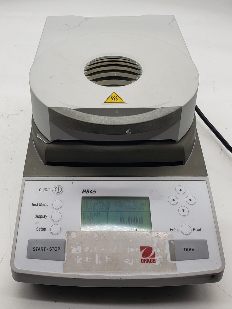 Ohaus MB45 Moisture Analyzer W/Power Supply