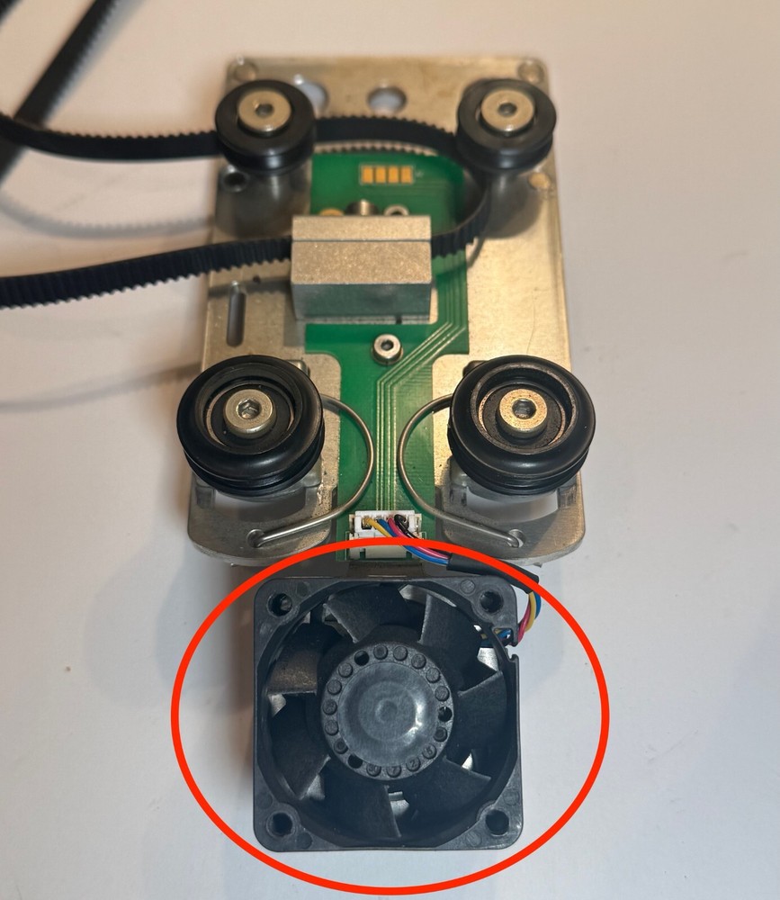 NEW Glowforge Replacement Air Assist Fan for Carriage Plate (Basic / Plus / Pro)