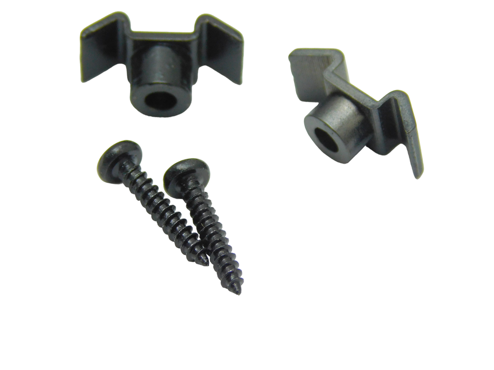 Butterfly Black String Tree Retainers 2pcs.