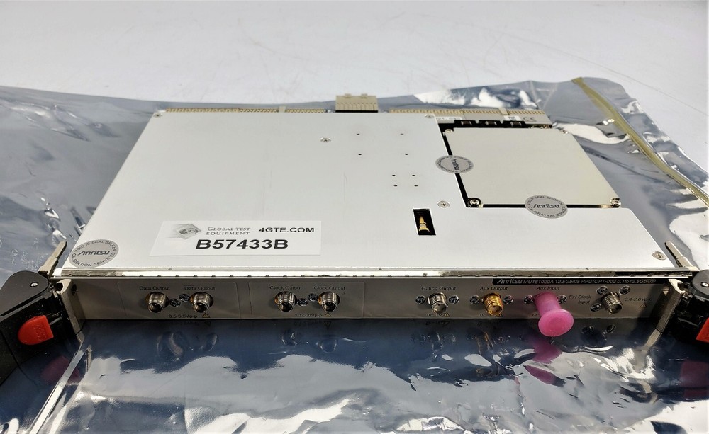 Anritsu MU181020A 02/12/21/30 12.5 Gbit/s Pulse Pattern Generator Module