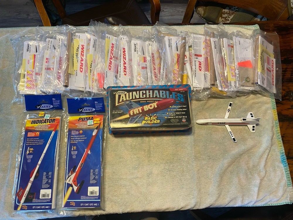 Estes Model Rocket Lot 23+ Models