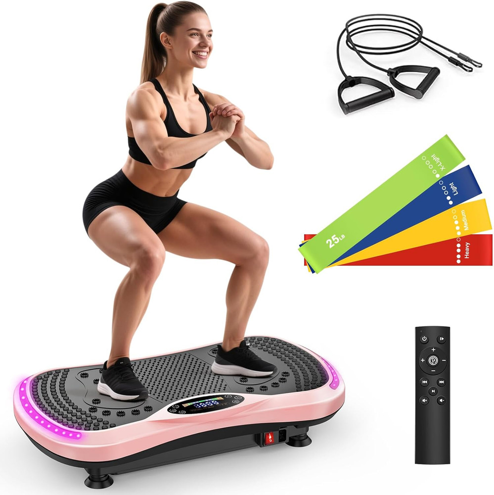 Vibration Plate Exercise Machine for Lymphatic Drainage, Vibration Machine for F
