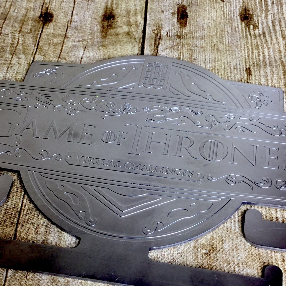 Game of Thrones Virtual Challenges Medal Hanger