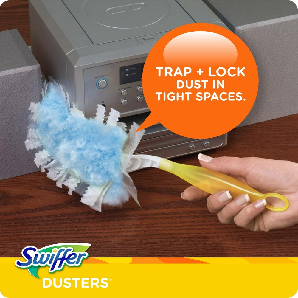 3 PACK Swiffer Dusters Refill, Feather & Microfiber Duster Alternative, Lavender