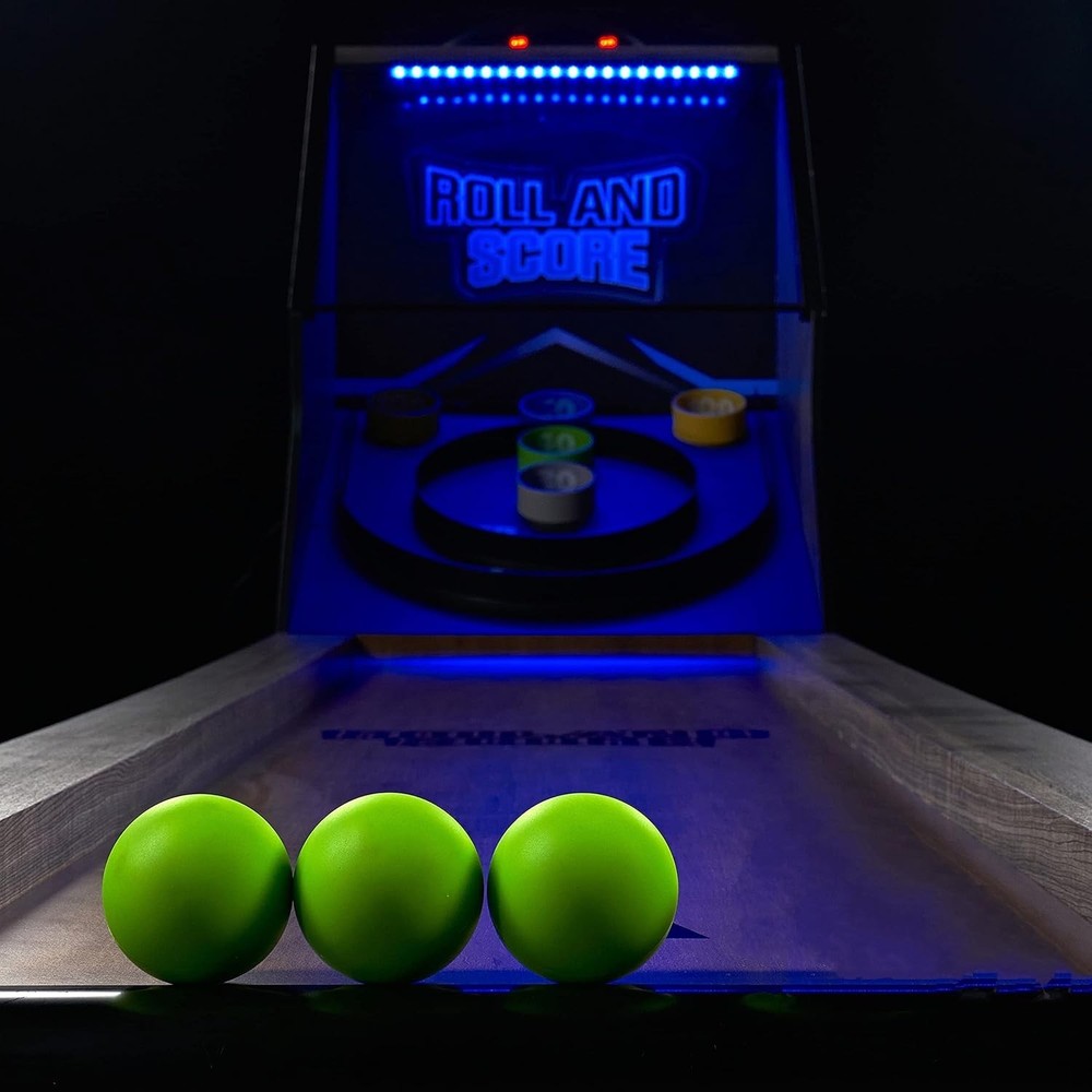Replacement Green Arcade Game Balls - 2.48'' for Classic Roll & Score Games