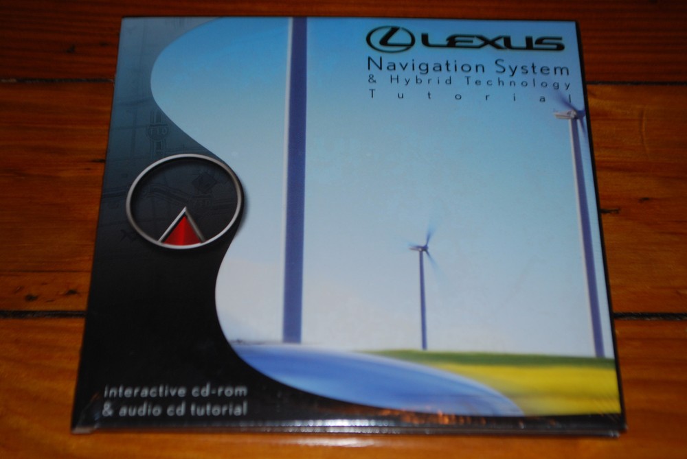 NEW SEALED 2007 Lexus Navigation System Hybrid Technology Tutorial CD, OEM
