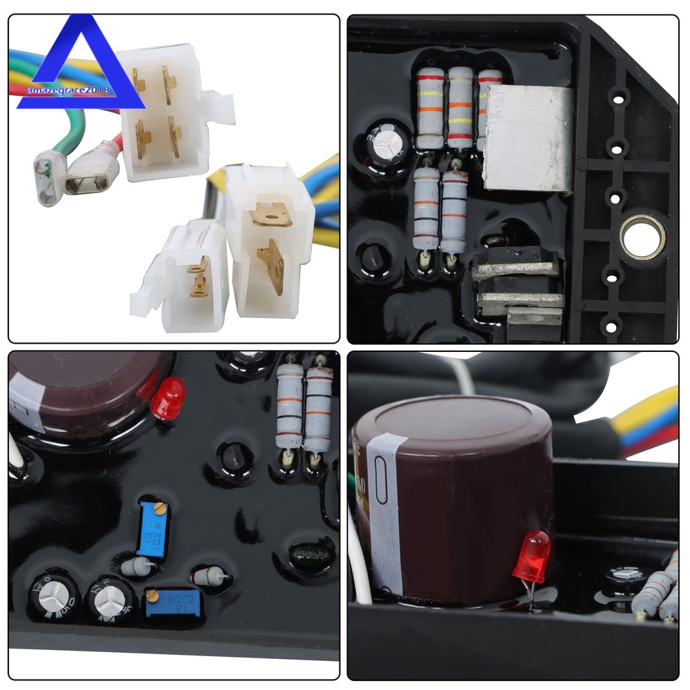 Automatic Voltage Regulator 5KW AVR KI-DAVR-50S For Single Phase Generator