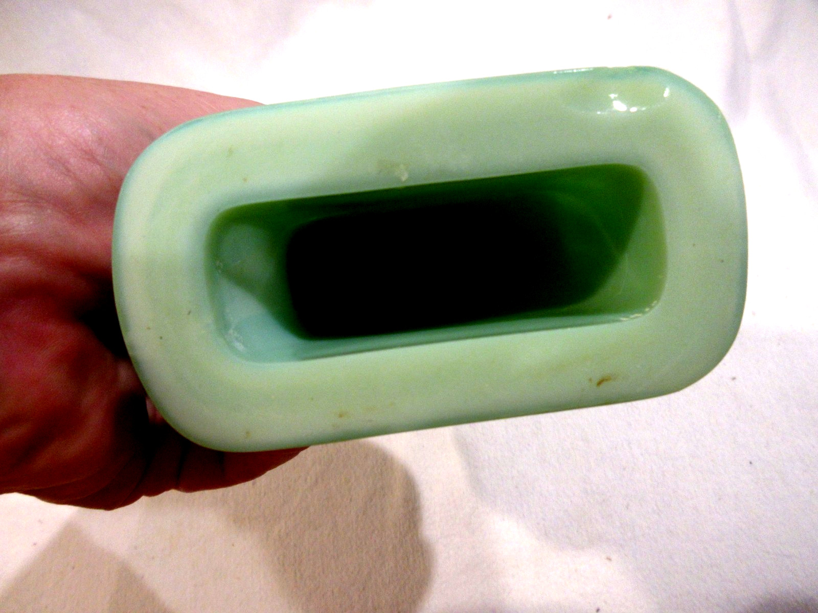 Jadite Milk Glass Easter Bunny Rabbit