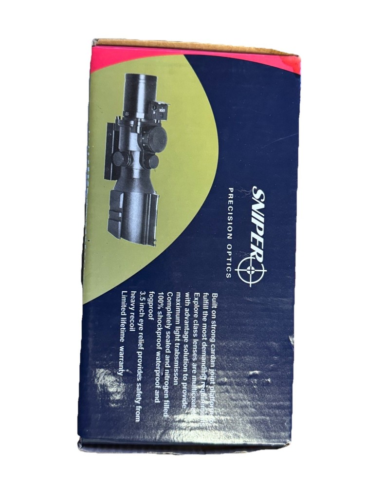 Sniper PM3.5X40 CB Scope 3.5x40mm Explore Class