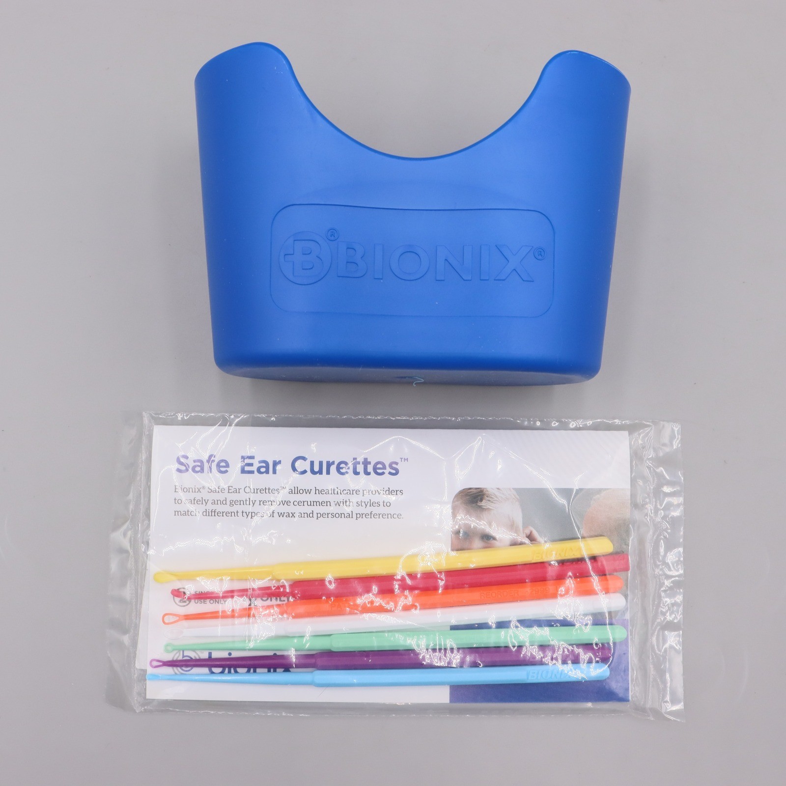 Bionix OtoClear Ear Irrigation Tips 20 pcs 7100-00 Safe Ear Curettes & Basin Set