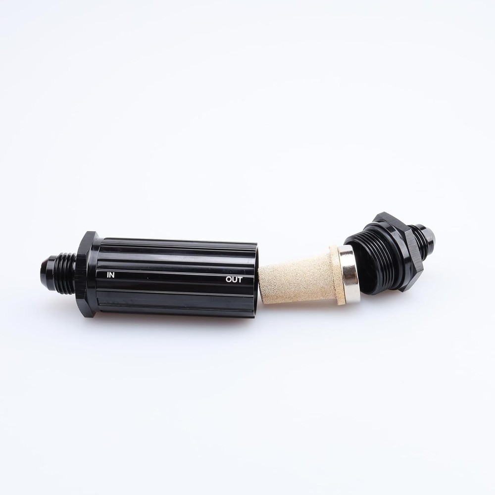 AN6 Aluminum Inline Fuel Filter