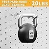 Pegboard Hooks 25 Pack 4" Silver for 1/8" Board
