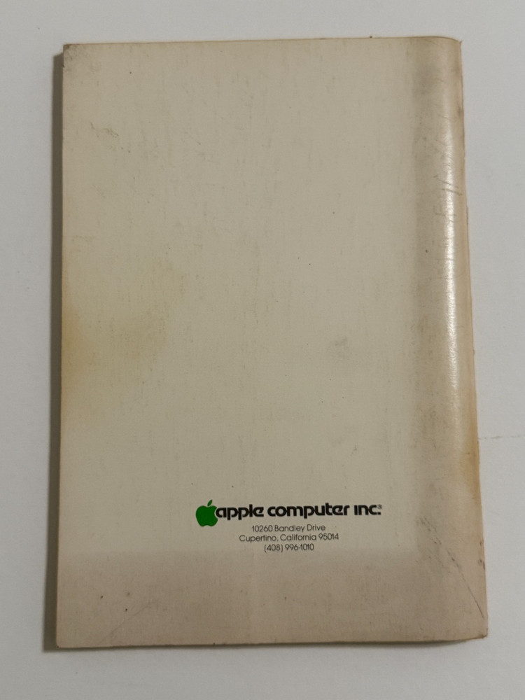 Apple Programmer's Aid #1 Utility Programs Manual - 1978
