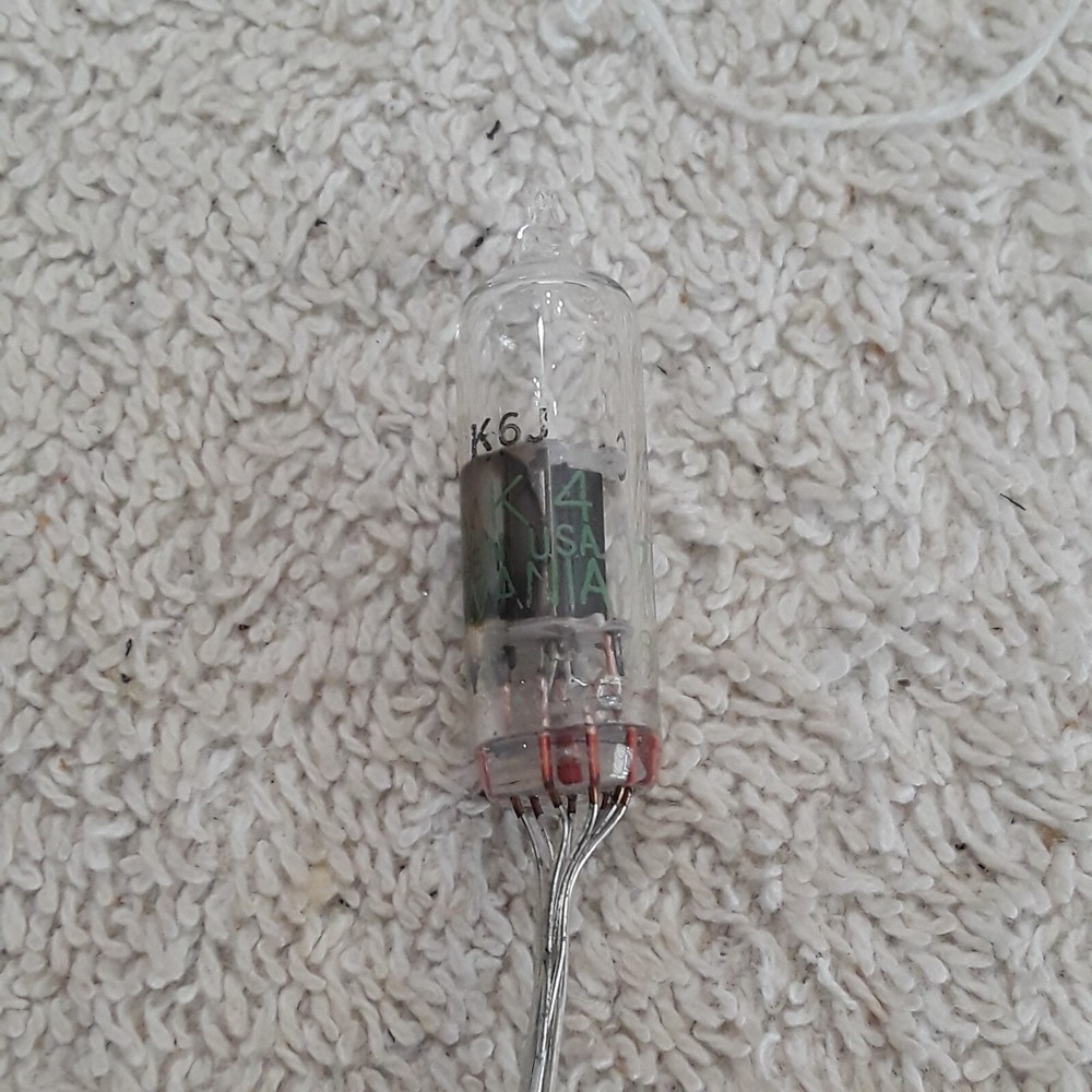 NOS Sylvania 6AK4 Vacuum tube - White box - Tested