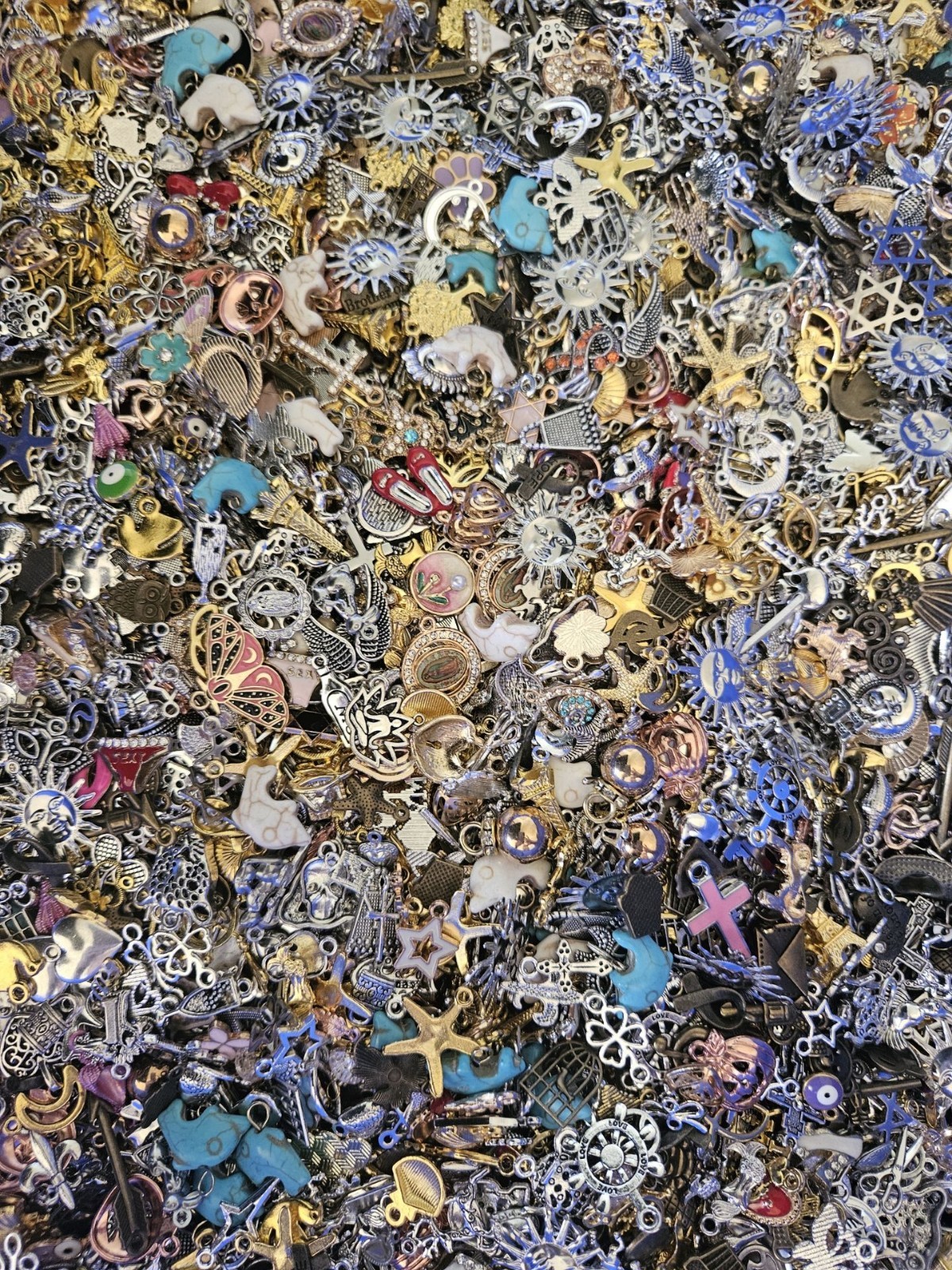 Charms For Jewelry Making Random Lot 200 Pc.