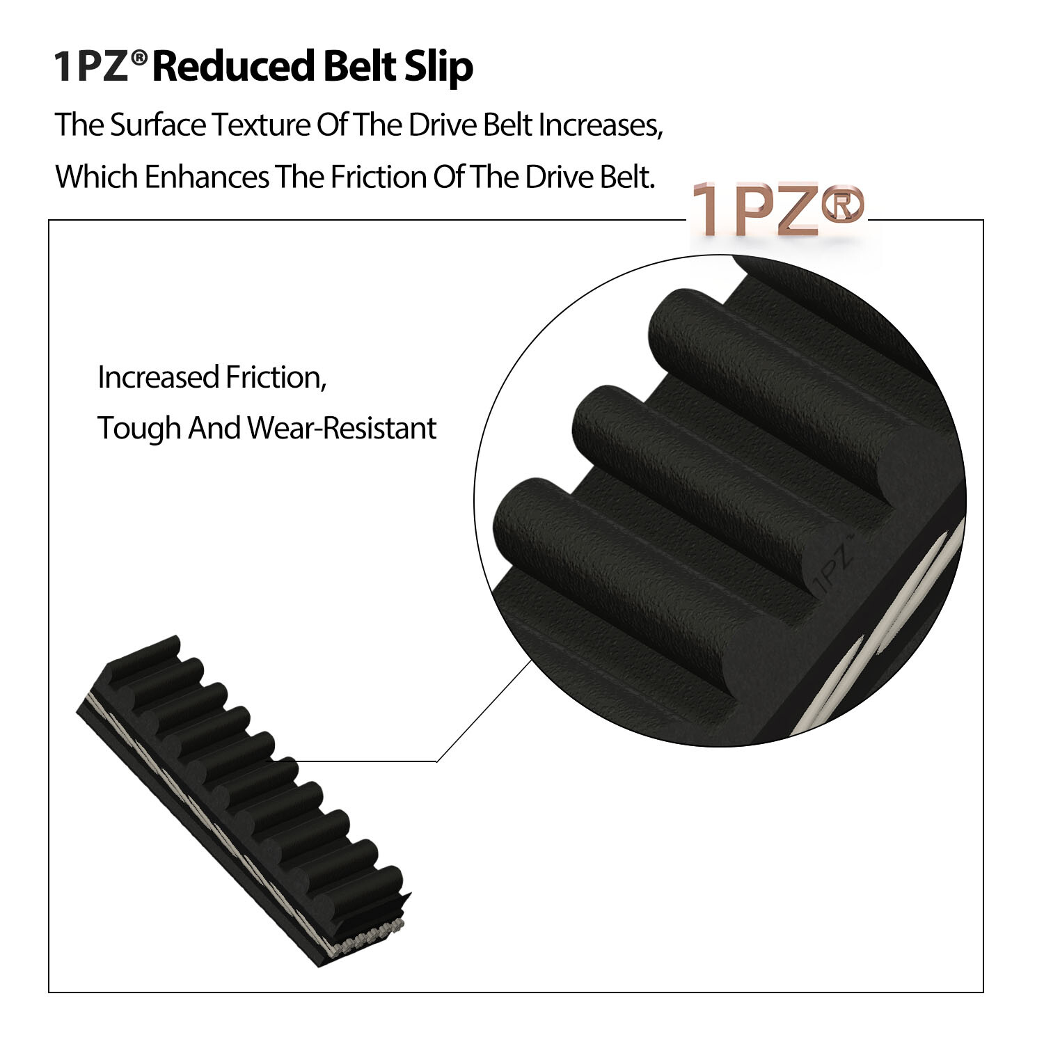 3ps Drive Belt For Coleman Powersports KT196 CK196 196cc Ken-Bar Predator 212cc