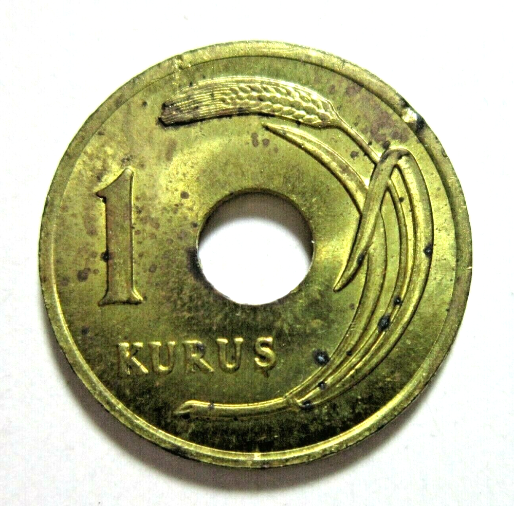 TURKEY. 1 KURUS, 1949.