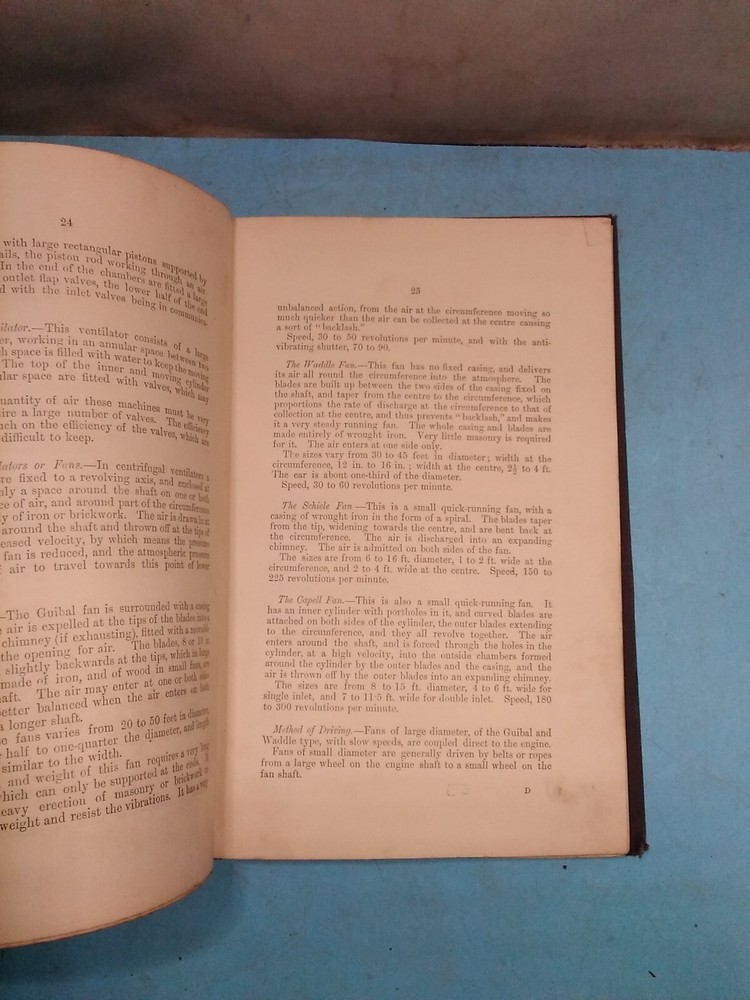 Vintage Book Mining Notes & Formulae