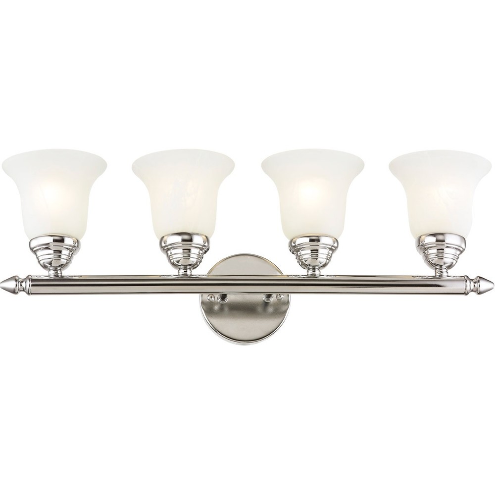 Livex Lighting 1064-05 Neptune Bathroom Vanity Light Polished Chrome