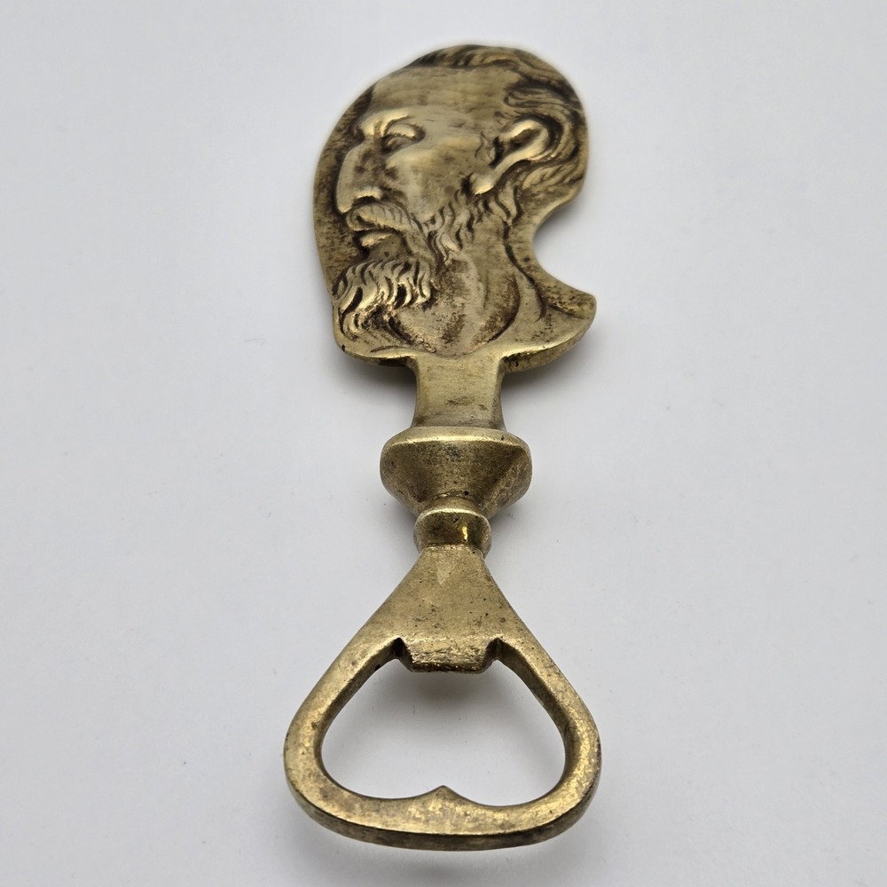 Rare Brass Bottle Opener Featuring Don Quixote
