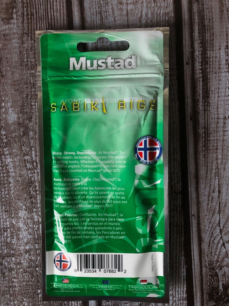 Mustad Shrimp Poly Sabiki Rigs Size 8
