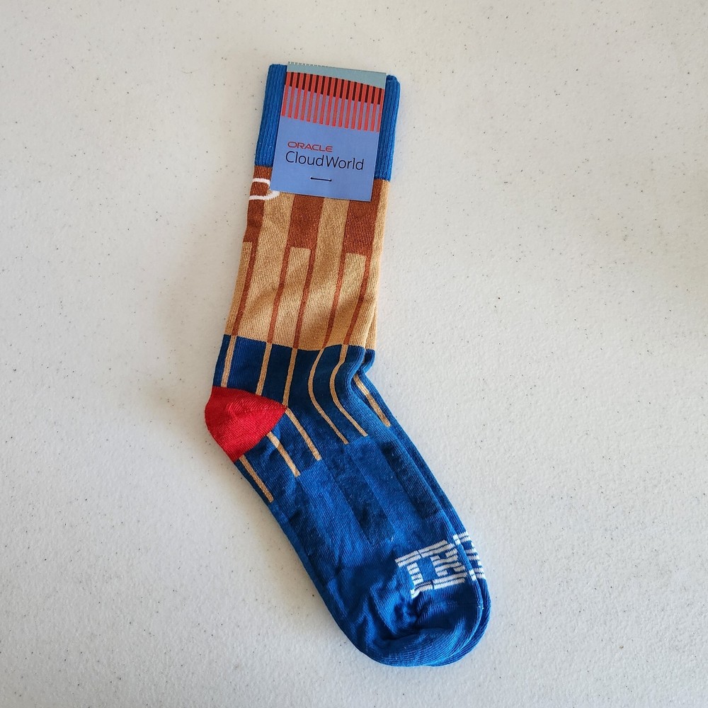 Oracle Cloud World IBM Socks CloudWorld New